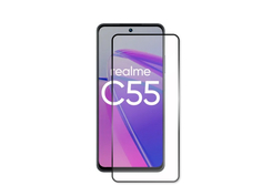 Защитное стекло Svekla для Realme C55 Full Glue Black ZS-SVREALC55-FGBL