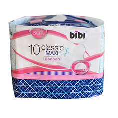 Прокладки гигиенические BIBI Прокладки для критических дней Classic Maxi Soft 10