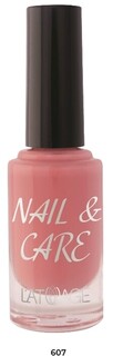 Лак для ногтей nail &amp; care тон 607 9 г L'atuage