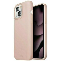 Чехол Uniq для Iphone 13 Lino, розовый