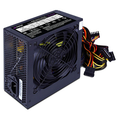 Блок питания ATX HIPER HPB-550 550W, Active PFC, 80Plus BRONZE, 120mm fan, черный, BOX