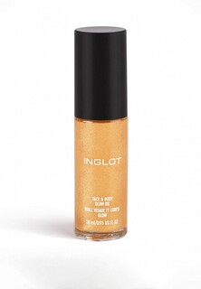 Масло для тела Inglot Face&body glow oil 01, 28 мл