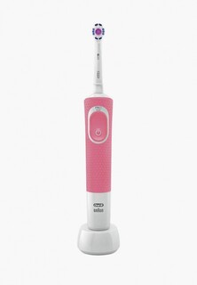 Электрическая зубная щетка Oral B Vitality 3D White Pink D100.413.1