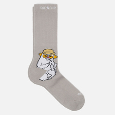 Носки RIPNDIP Nermal S Thompson, цвет серый, размер 40-46 EU