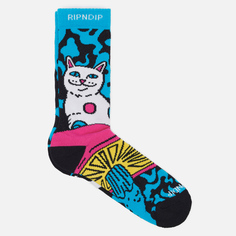 Носки RIPNDIP Psychedelic, цвет синий, размер 40-46 EU