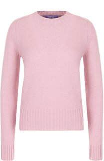 Однотонный пуловер из смеси шерсти и кашемира Ralph Lauren