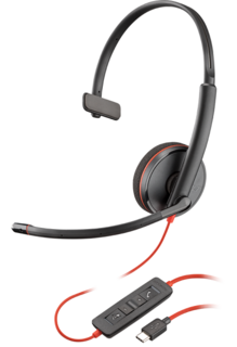 Гарнитура Plantronics BlackWire C3210-C USB-C