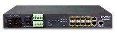 Коммутатор управляемый Planet MGSD-10080F L2/L4 8x100/1000Base-X SFP + 2x10/100/1000Base-T Metro Ethernet 13" (AC+2 DC, DIDO)