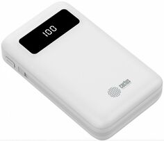 Аккумулятор внешний портативный Cactus CS-PBFSNT-10000 10000mAh 3A 1xUSB белый