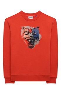 Хлопковый свитшот Marcelo Burlon Kids of Milan