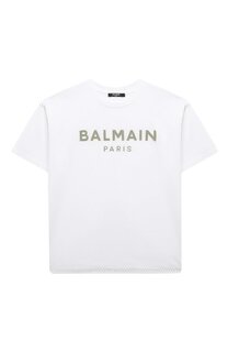 Хлопковая футболка Balmain