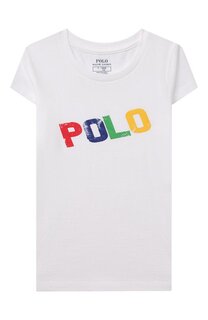 Хлопковая футболка Polo Ralph Lauren