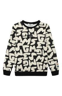 Хлопковый свитшот MSGM kids