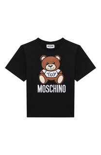 Хлопковая футболка Moschino