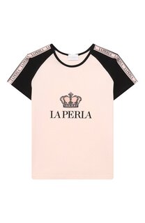 Хлопковая футболка La Perla