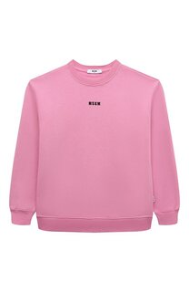 Хлопковый свитшот MSGM kids