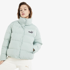 Куртки на искусственном пуху PUMA Better Polyball Puffer, Зеленый