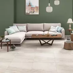 Керамогранит Arcadia Ceramica Desert Crema 60x60 см 1.44 м² лаппатированный цвет кремовый