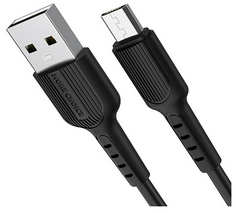 Кабель интерфейсный More Choice K26m USB 2.0A для micro USB TPE 1м Black