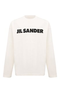 Хлопковый лонгслив Jil Sander