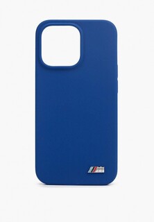 Чехол для iPhone BMW 13 Pro, M-Collection Liquid silicone Hard Blue