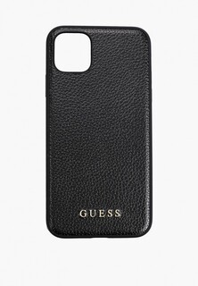 Чехол для iPhone Guess 11 Pro Max, Iridescent PU Black