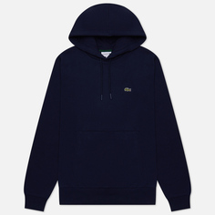 Мужская толстовка Lacoste Organic Cotton Hoodie Classic Fit, цвет синий