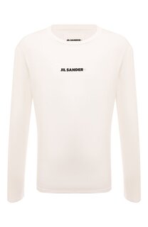 Хлопковый лонгслив Jil Sander