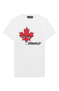 Хлопковая футболка Dsquared2