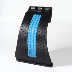 Массажер для спины, трехуровневый, 38 × 25 × 4 см, цвет синий Onlitop