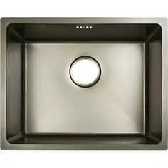 Мойка для кухни врезная Maidsinks LHS5040-R15-003DG 50x40 см глубина чаши 20 см нержавеющая сталь цвет серый