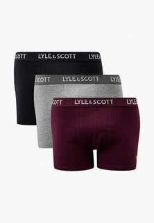 Трусы 3 шт. Lyle & Scott BARCLAY 3 Pack Basic Core Trunks