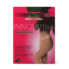 OMSA Колготки 40 ден INNOVATTIVA (бесшовные) Fumo