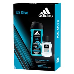 Набор средств для ванной и душа ADIDAS Подарочный набор Ice Dive man