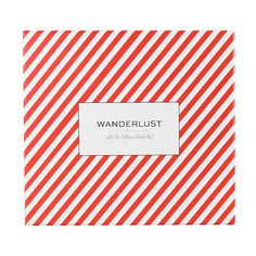 Набор аксессуаров ЛЭТУАЛЬ WANDERLUST Подарочный набор Saffiano Bright Red. Комплект: кошелек + бирка на багаж.