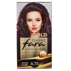 Краски для волос FARA Стойкая крем краска для волос Fara Classic Gold