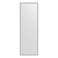 Зеркало в багетной раме Evoform витое серебро 28 мм 48х138 см