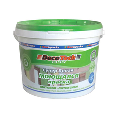 Краска Decotech Eco моющаяся 3 кг