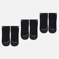 Комплект носков Nike 3-Pack Everyday Max Cushioned No-Show, цвет чёрный, размер 38-42 EU