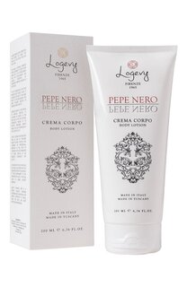 Парфюмерный лосьон для тела Pepe Nero / Черный перец (200ml) Logevy Firenze 1965