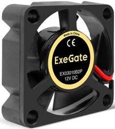 Вентилятор для корпуса Exegate EX295215RUS 30x30x10мм, 10500rpm, 5CFM, 29,5dBA, 2-pin