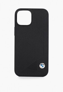 Чехол для iPhone BMW 13 mini, Signature Genuine leather Seat Debossed Hard Black