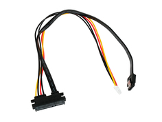 Аксессуар Кабель Gembird Cablexpert SATA 7pin - SATA 7+15pin 40cm CC-XH2.54-SATA-40CM