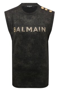 Хлопковая майка Balmain