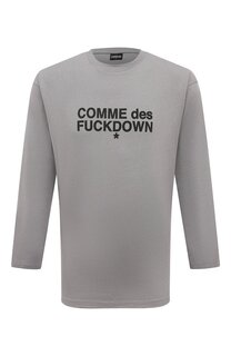 Хлопковый лонгслив Comme des Fuckdown