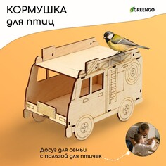 Деревянная кормушка-конструктор Greengo