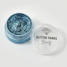 GLITTER THINGS Глиттер Гель Блёстки для глаз, лица и тела "Океан"