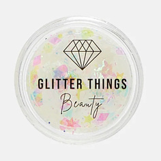 GLITTER THINGS Глиттер Гель Блёстки для глаз, лица и тела "Северное Сияние "