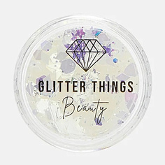 GLITTER THINGS Глиттер Гель Блёстки для глаз, лица и тела "Кассиопея "