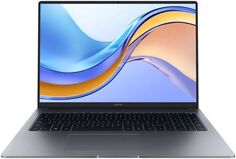 Ноутбук Honor MagicBook X16 5301AFGS i5-12450H/8GB/512GB SSD/UHD graphics/16" WQXGA IPS/WiFi/BT/cam/Win11Home/серый